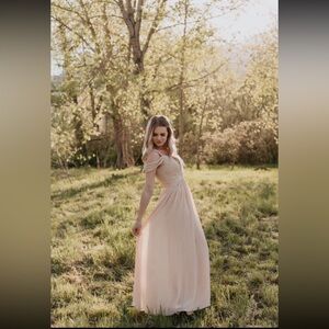 NWT ✨ Champagne Colored Bridesmaid Dress